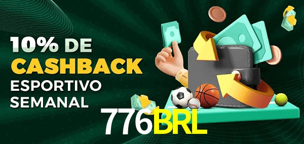 10% de bônus de cashback na 776BRL